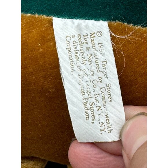 Vintage 1990 Large 27" Target Gingerbread Stuffed Plush Doll Candy Cane Bow READ - Picture 13 of 13